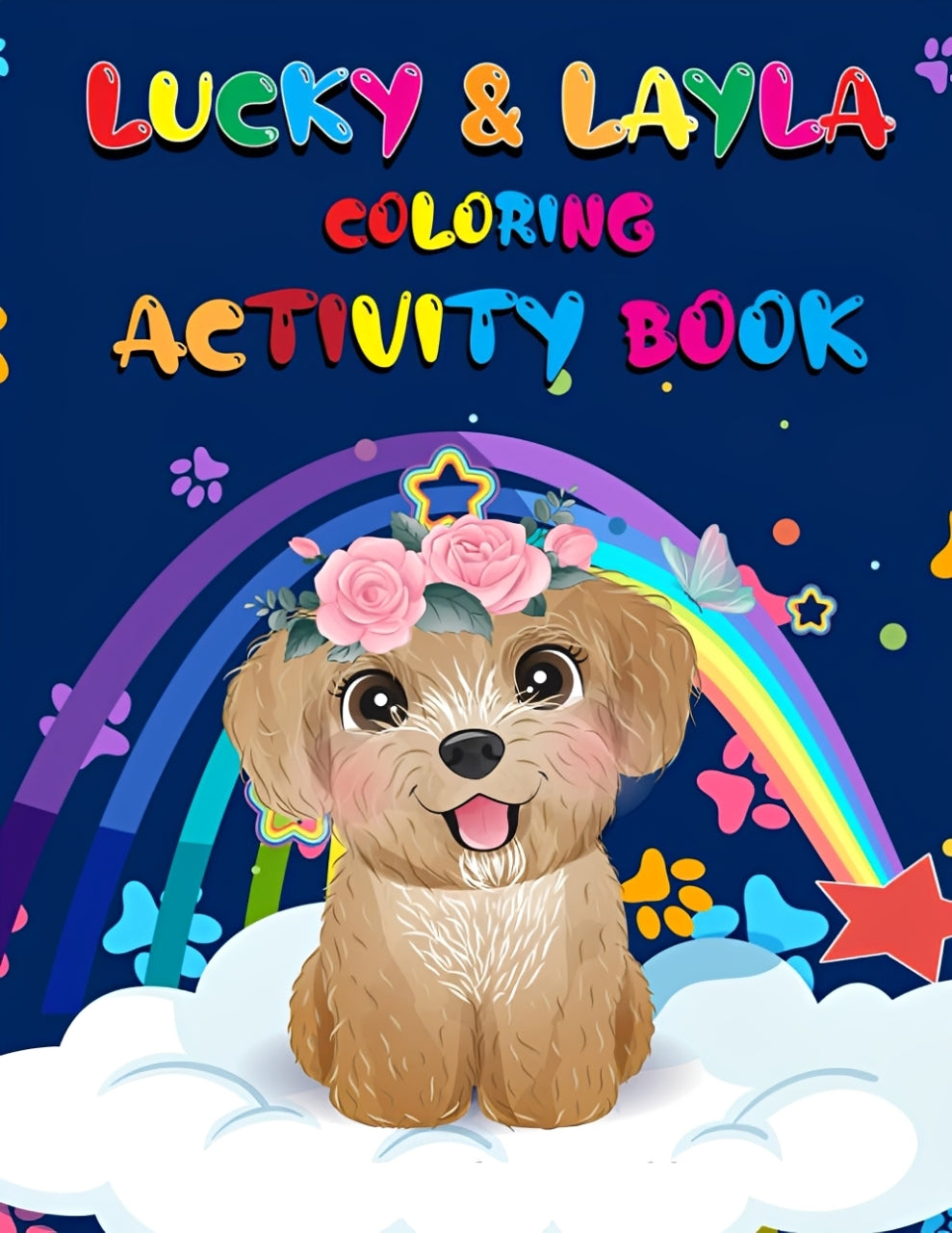 Lucky & Layla Coloring Activity Book