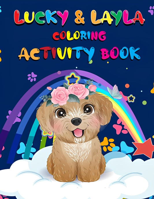 Lucky & Layla Coloring Activity Book