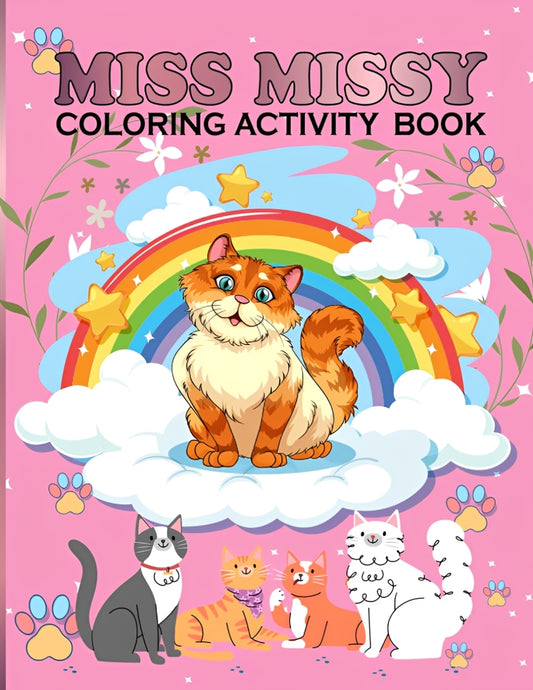 Miss Missy Coloring Activity Book